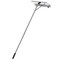 Gardenised Outdoor Extendable Aluminum Sturdy Lightweight Roof Snow Rake with Anti-Skid Handle QI004153 - alternate 6